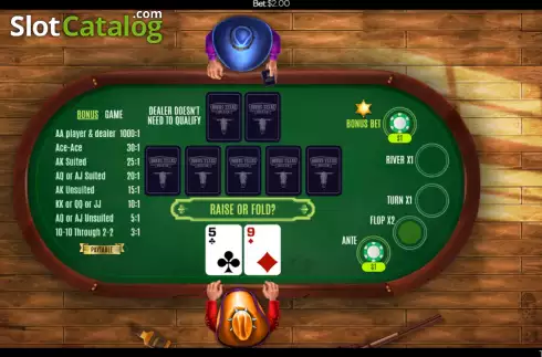 Οθόνη5. Bonus Poker (Flipluck) Κουλοχέρης