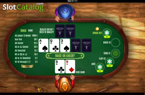 Οθόνη6. Bonus Poker (Flipluck) Κουλοχέρης