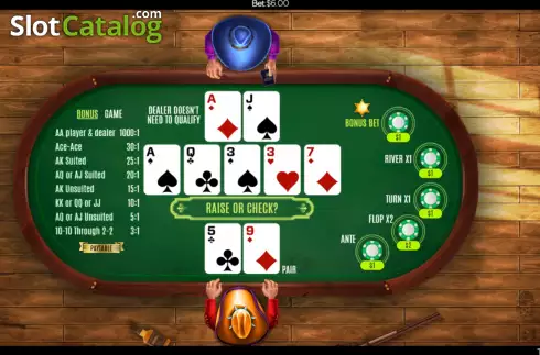Οθόνη7. Bonus Poker (Flipluck) Κουλοχέρης
