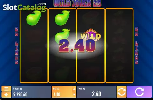 Οθόνη4. Wild Joker 25 Κουλοχέρης