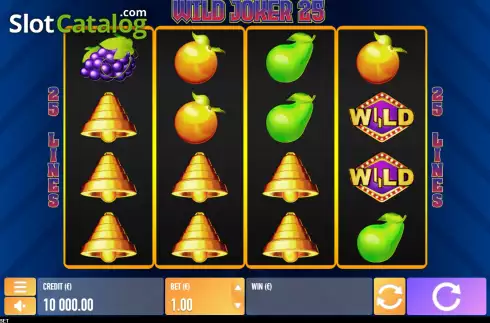 Οθόνη2. Wild Joker 25 Κουλοχέρης