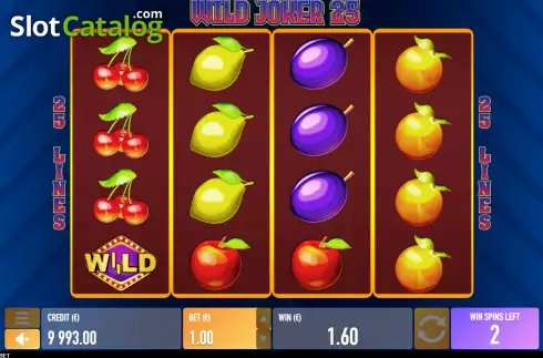 Οθόνη7. Wild Joker 25 Κουλοχέρης