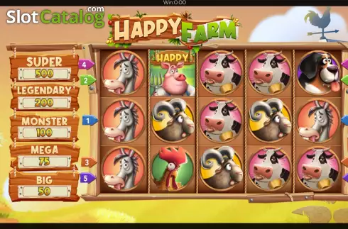 Οθόνη2. Happy Farm (Flipluck) Κουλοχέρης