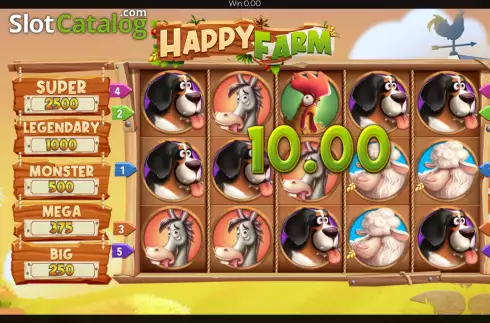 Οθόνη5. Happy Farm (Flipluck) Κουλοχέρης