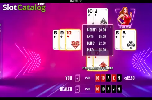 Οθόνη5. 6 Up Pocket Poker Κουλοχέρης
