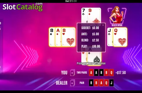 Οθόνη6. 6 Up Pocket Poker Κουλοχέρης