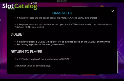 Οθόνη9. 6 Up Pocket Poker Κουλοχέρης