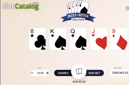 Οθόνη2. Jacks Or Better (Flipluck) Κουλοχέρης 