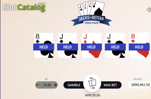 Οθόνη3. Jacks Or Better (Flipluck) Κουλοχέρης 