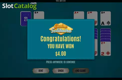 Οθόνη4. Casino Solitaire (Flipluck) Κουλοχέρης