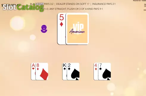Οθόνη4. VIP American Blackjack (Flipluck) Κουλοχέρης