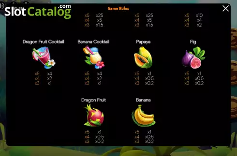 Οθόνη9. Jungle Rainbow Bonanza Κουλοχέρης