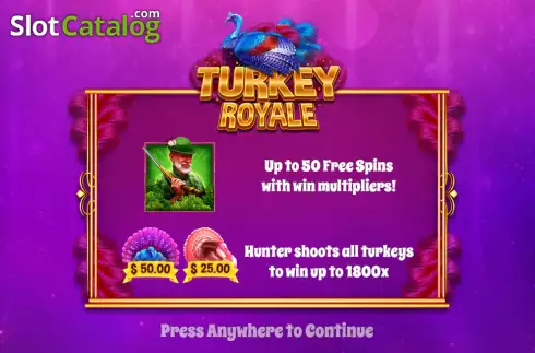 Οθόνη2. Turkey Royale Κουλοχέρης