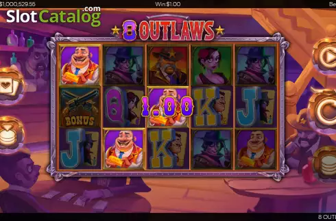 Οθόνη3. 8 Outlaws Κουλοχέρης