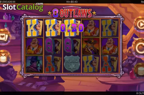 Οθόνη4. 8 Outlaws Κουλοχέρης