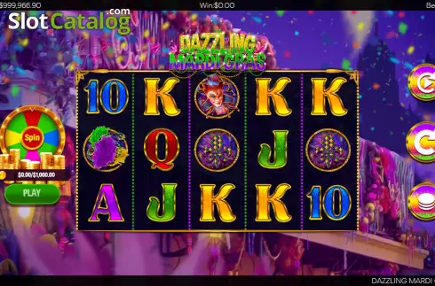 Οθόνη3. Dazzling Mardi Gras Κουλοχέρης