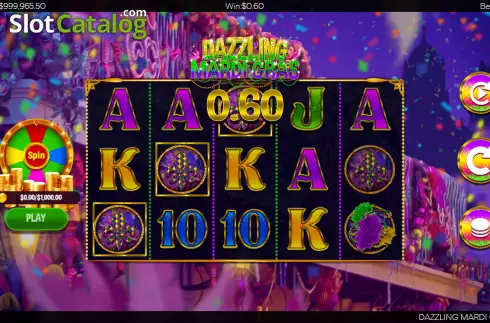 Οθόνη4. Dazzling Mardi Gras Κουλοχέρης