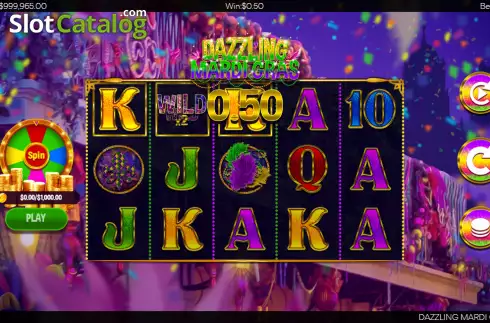Οθόνη5. Dazzling Mardi Gras Κουλοχέρης