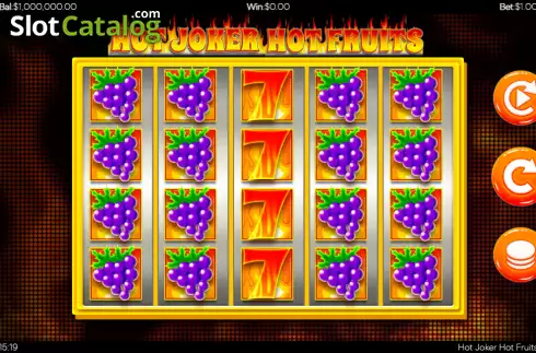 Οθόνη2. Hot Joker, Hot Fruits Κουλοχέρης 
