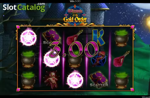 Οθόνη4. Wizards of the Gold Order Κουλοχέρης