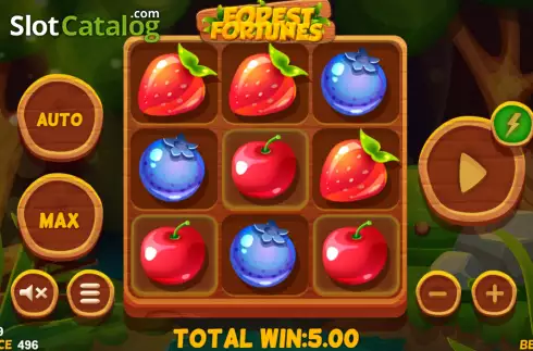 Οθόνη3. Forest Fortunes Κουλοχέρης