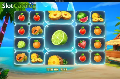 Οθόνη3. Tropical Rush Κουλοχέρης 