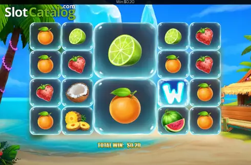Οθόνη4. Tropical Rush Κουλοχέρης 
