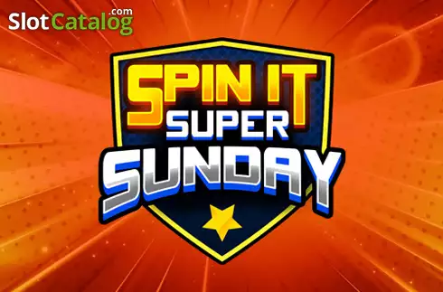Spin it Super Sunday Λογότυπο Spin it Super Sunday Λογότυπο