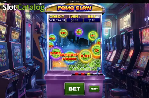 Οθόνη2. Fomo Claw Κουλοχέρης