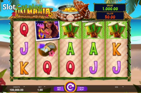 Οθόνη3. Tiki Mania Κουλοχέρης