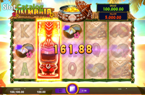 Οθόνη5. Tiki Mania Κουλοχέρης