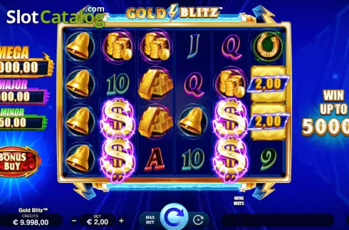 Οθόνη2. Gold Blitz (Fortune Factory Studios) Κουλοχέρης