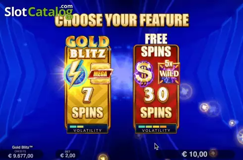 Οθόνη6. Gold Blitz (Fortune Factory Studios) Κουλοχέρης