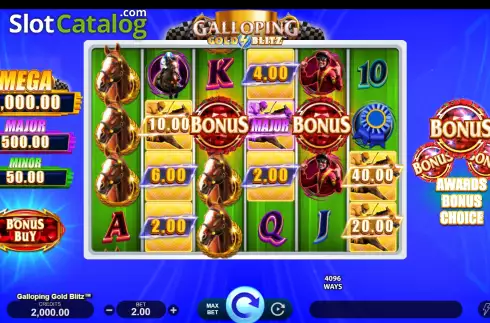 Οθόνη2. Galloping Gold Blitz Κουλοχέρης
