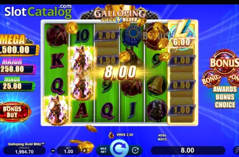 Οθόνη4. Galloping Gold Blitz Κουλοχέρης