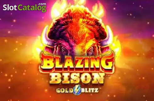 Blazing Bison Gold Blitz Λογότυπο Blazing Bison Gold Blitz Λογότυπο