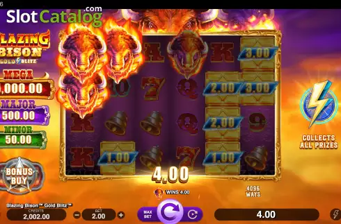 Οθόνη3. Blazing Bison Gold Blitz Κουλοχέρης