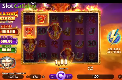 Οθόνη4. Blazing Bison Gold Blitz Κουλοχέρης