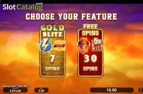 Οθόνη5. Blazing Bison Gold Blitz Κουλοχέρης