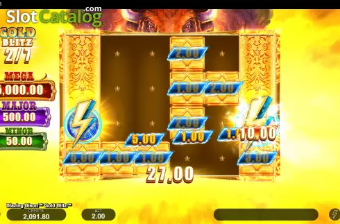 Οθόνη7. Blazing Bison Gold Blitz Κουλοχέρης