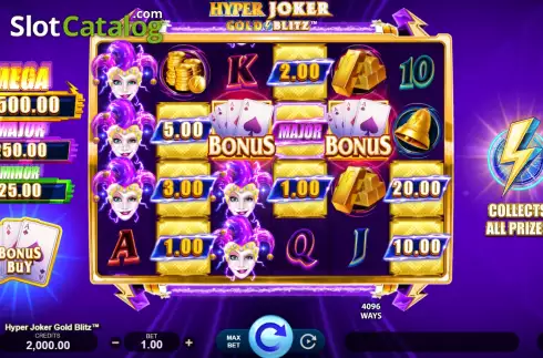 Οθόνη2. Hyper Joker Gold Blitz Κουλοχέρης