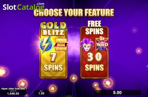 Οθόνη7. Hyper Joker Gold Blitz Κουλοχέρης