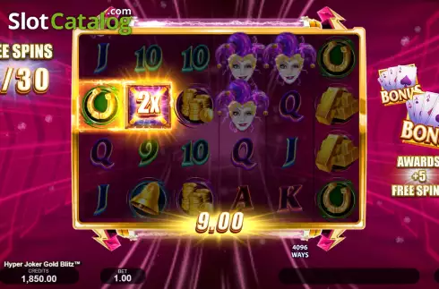 Οθόνη8. Hyper Joker Gold Blitz Κουλοχέρης