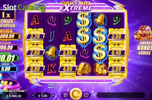 Οθόνη3. Gold Blitz Extreme Κουλοχέρης