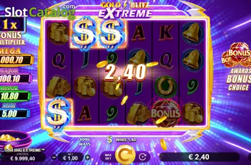 Οθόνη4. Gold Blitz Extreme Κουλοχέρης