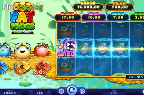 Οθόνη5. 333 Fat Frogs Power Combo Κουλοχέρης