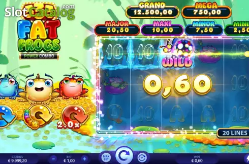 Οθόνη7. 333 Fat Frogs Power Combo Κουλοχέρης