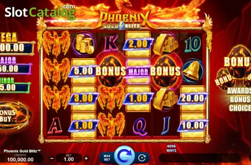 Οθόνη2. Phoenix Gold Blitz Κουλοχέρης