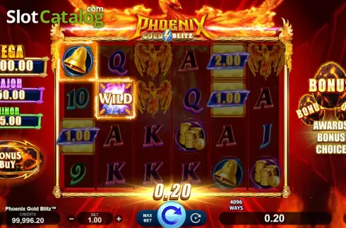 Οθόνη3. Phoenix Gold Blitz Κουλοχέρης