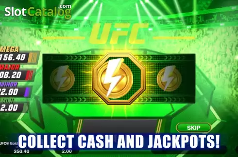 Οθόνη7. UFC Gold Blitz Extreme Κουλοχέρης